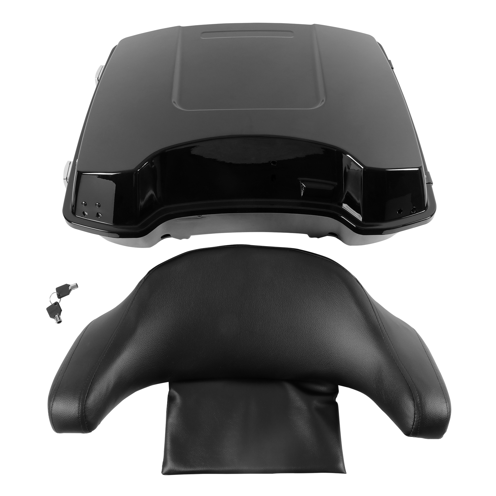 Chopped Luggage Trunk For 1997-2013 Harley Davidson Touring Street Electra Glide