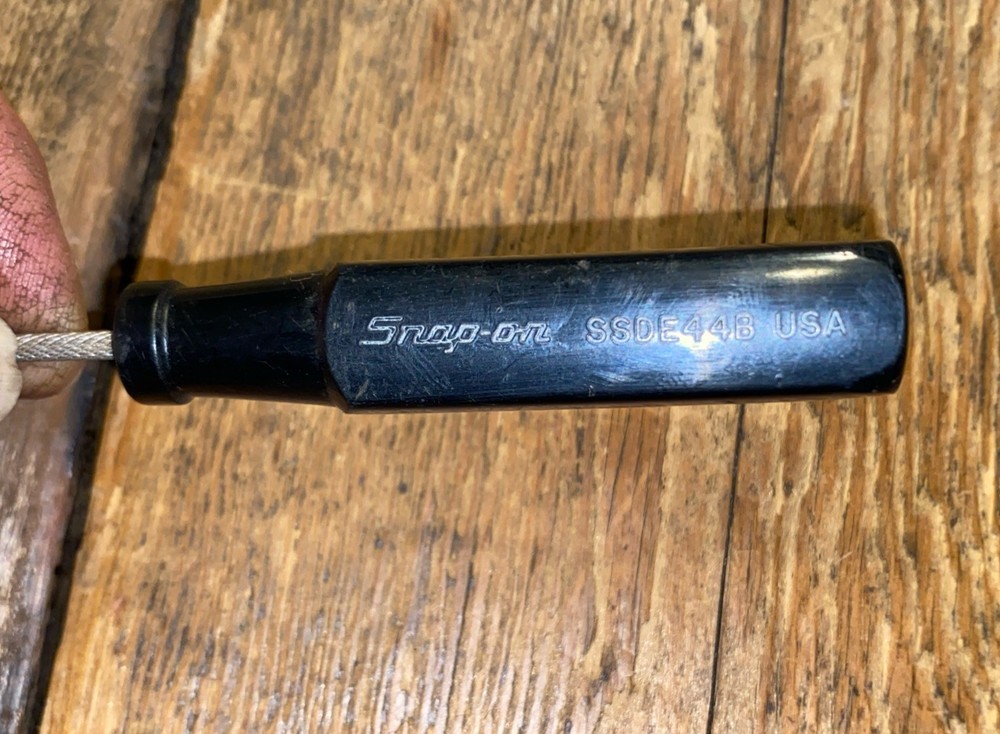 SNAP-ON TOOLS USA ELECTRONICS PRECISION TIP SCREWDRIVER 1/8" SSDE44B OLD TOOLS