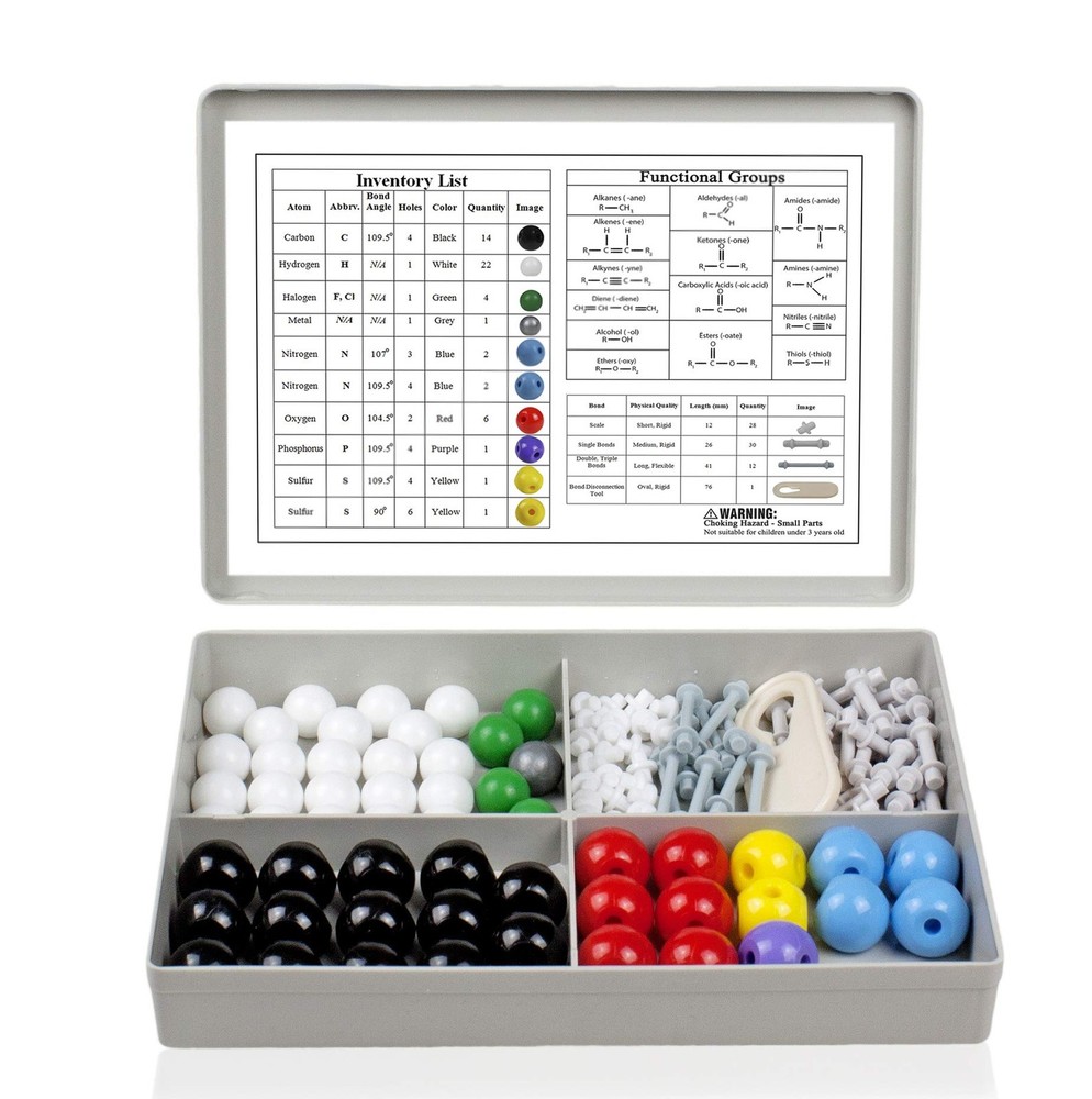 PCM007 125PCs Molecular Model Kit