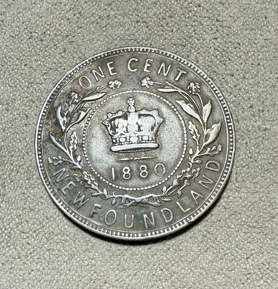 1880 Newfoundland Large Cent