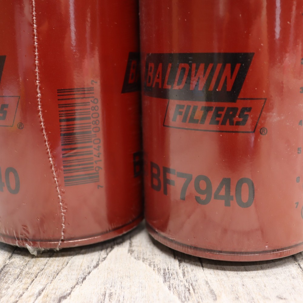 Baldwin BF7940 Fuel Filter (2 Pack) Spin On Threaded Filters & Gaskets