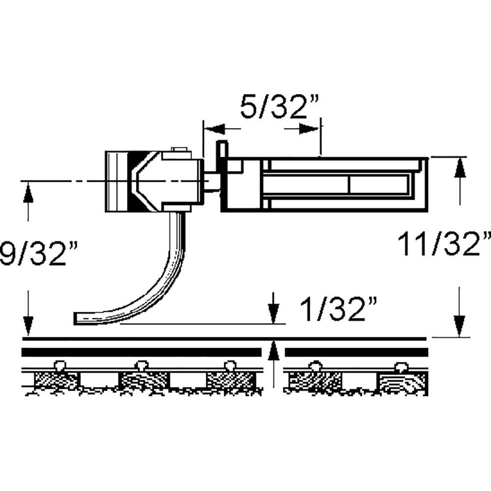 HOn3 Acetal Couplers, Rust (2pr) Small