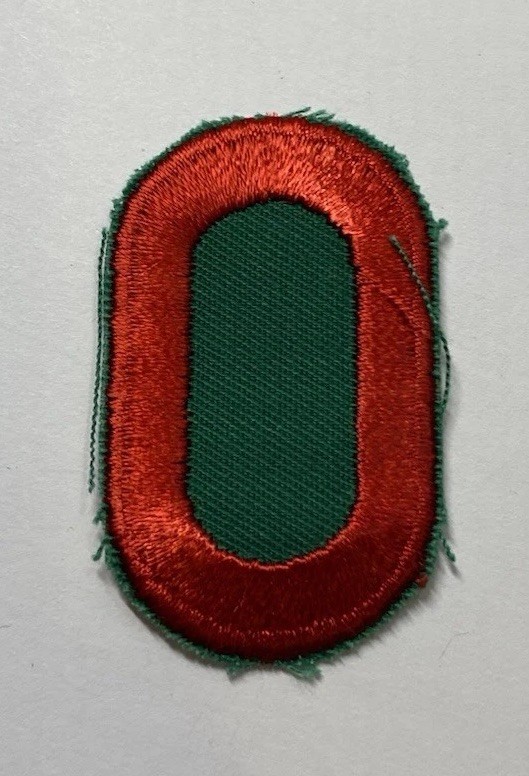 1990 Army Special Operations Command Oval Badge Patch