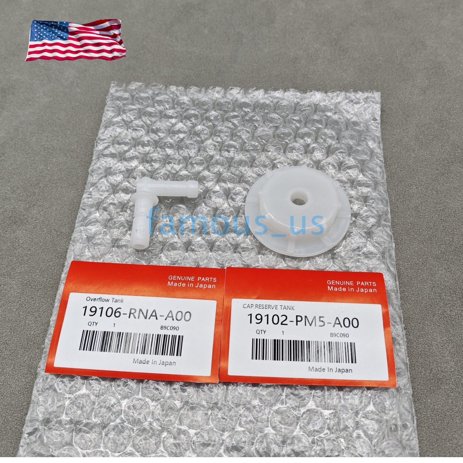 OEM 2" Radiator Coolant Reservoir Overflow Tank Cap For Honda Accord CRV US