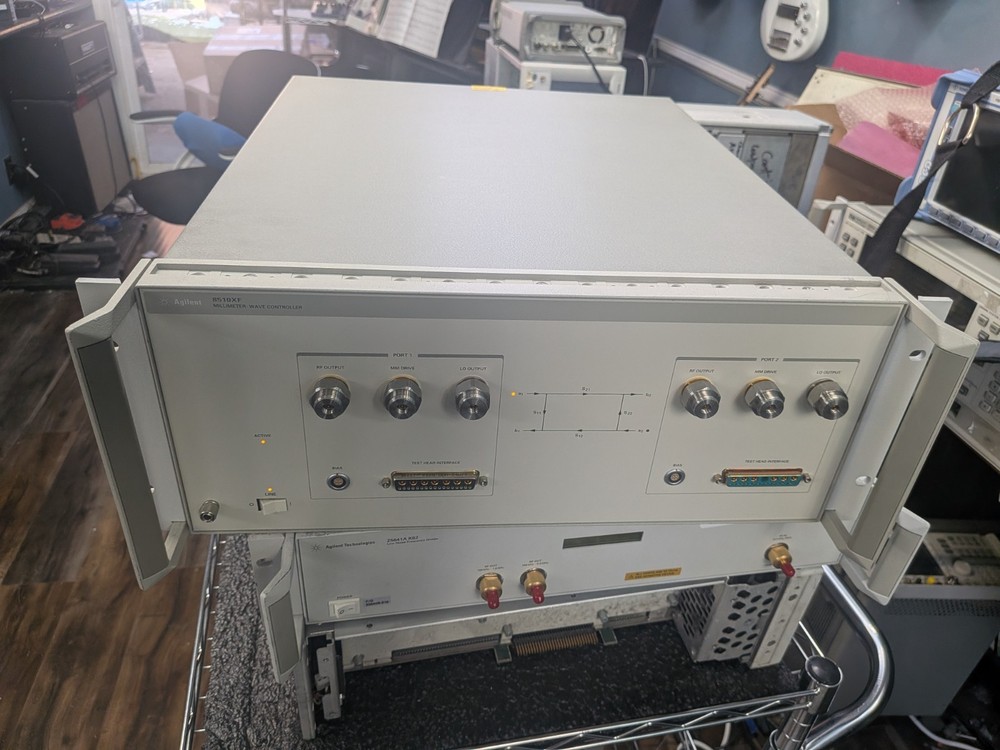 Hp Agilent Keysight 8510XF Millimeter Wave Controller Test Set Xlnt 8510C Module
