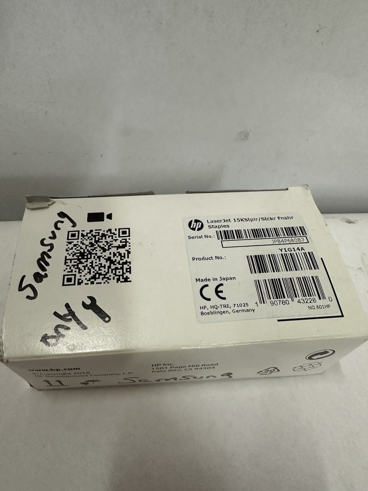 ORIGINAL HP Y1G14A Staples MFP E82560 E87650 E87660 OEM