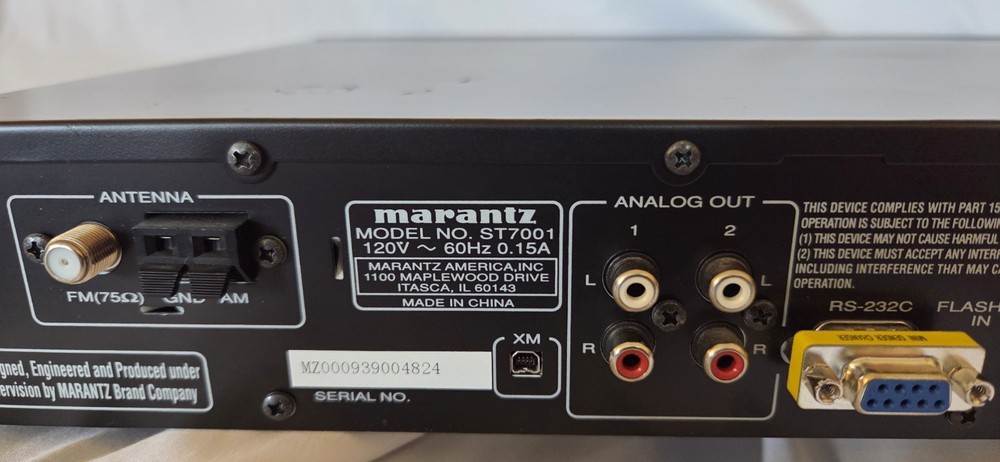 Marantz ST7001 Stereo Tuner
