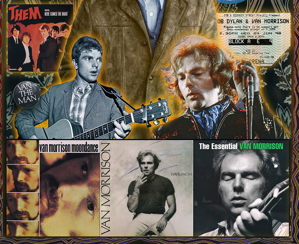 Van Morrison Tribute poster - 11x17" - Vivid Colors!