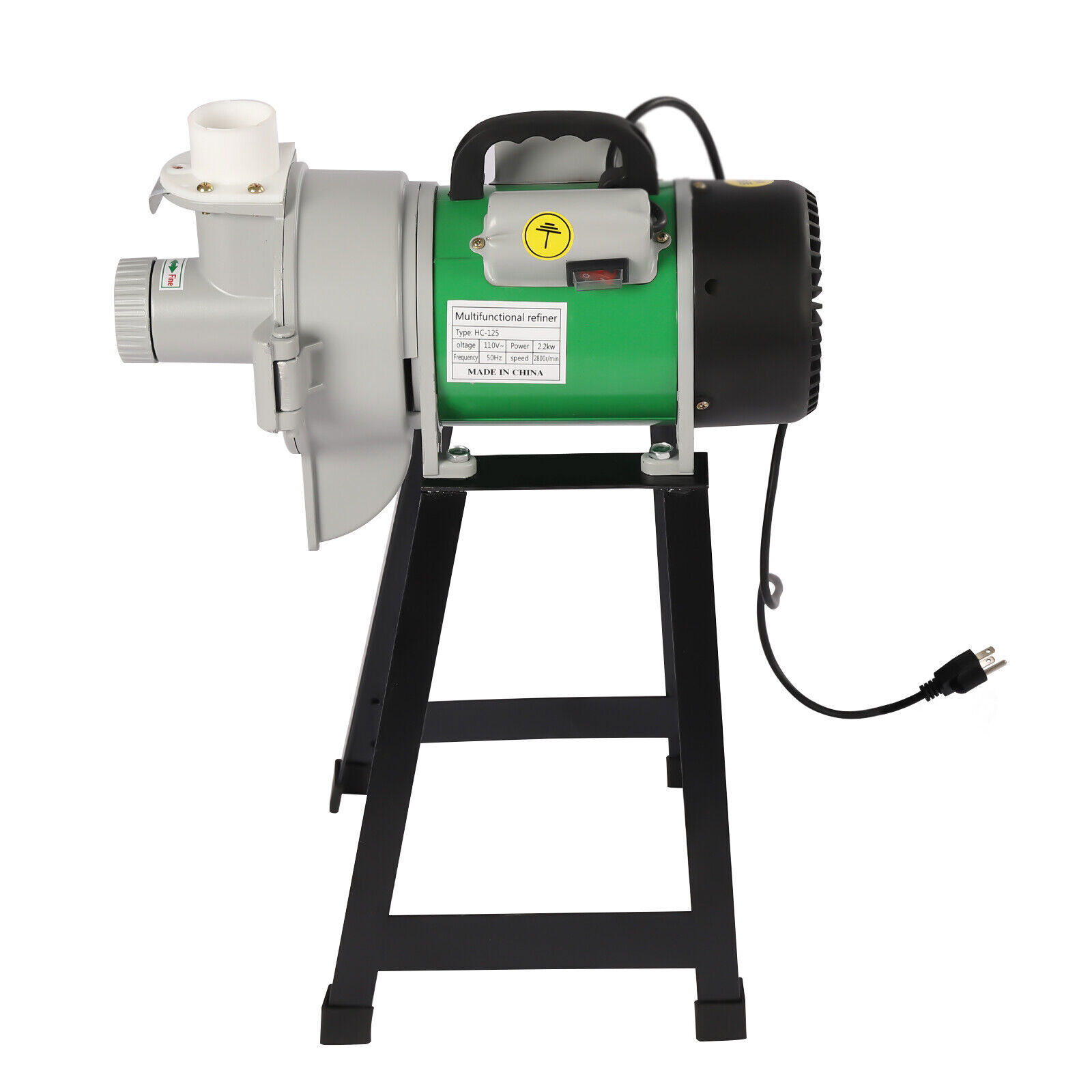 Electric Grinder Mill Grain Corn Wheat Feed/Flour Dry Wet Cereal Machine +Funnel