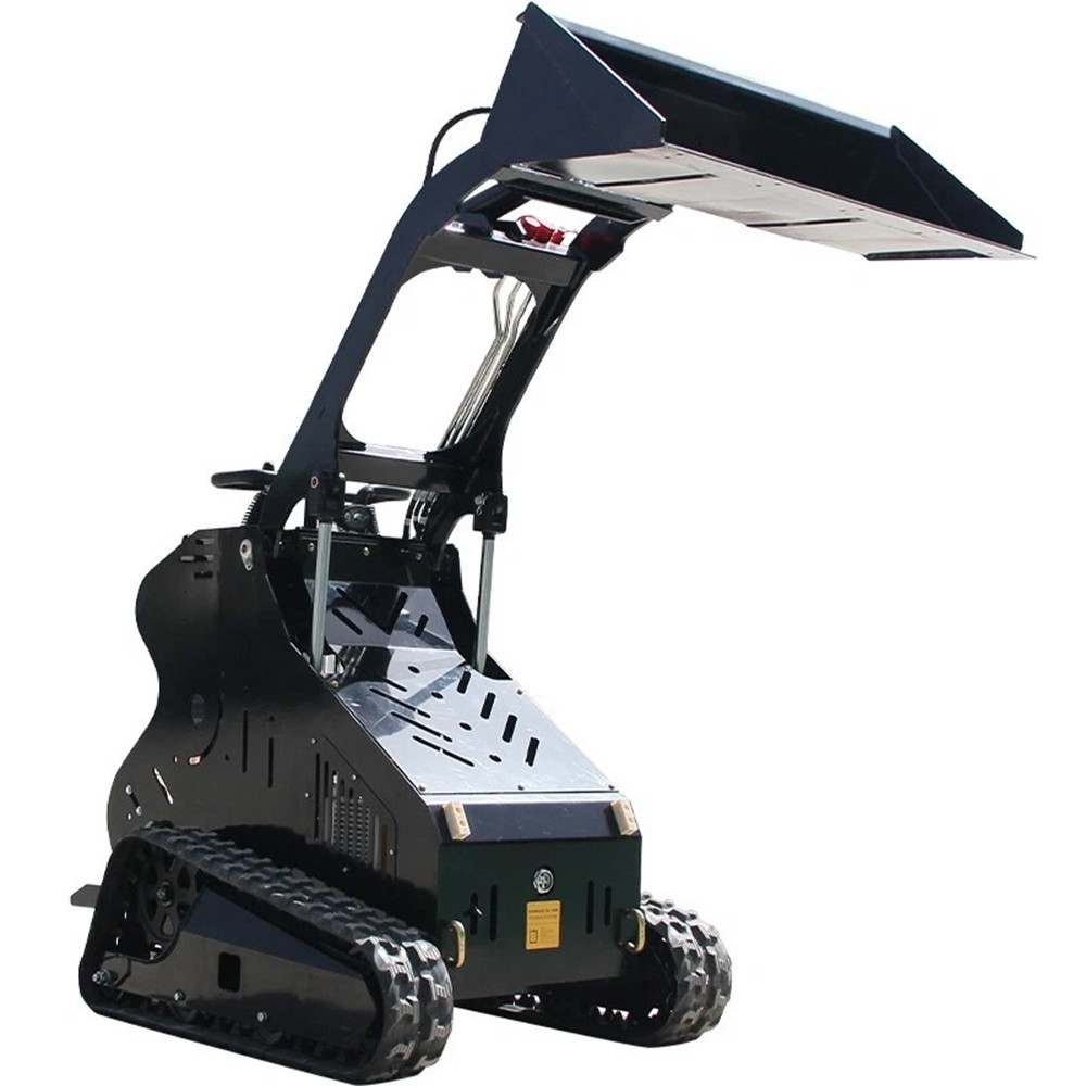 Mini Skid Steer 13.5HP Track Loader Hydraulic Gasoline Engine