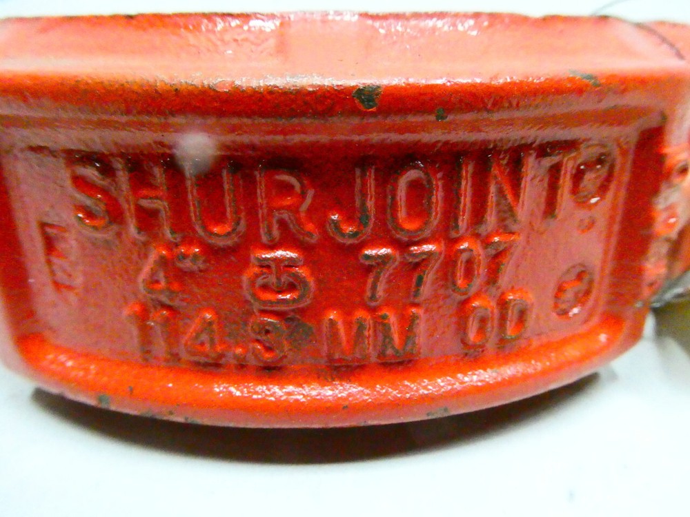 Shurjoint 7707 Heavy Duty Flexible Coupling 4in