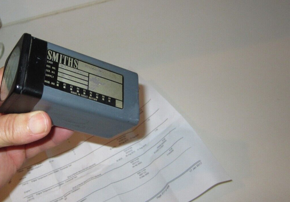 AIRCRAFT INDICATOR SMITHS SYNCHROSCOPE WITH PAPERWORK G3 GIII N95NM