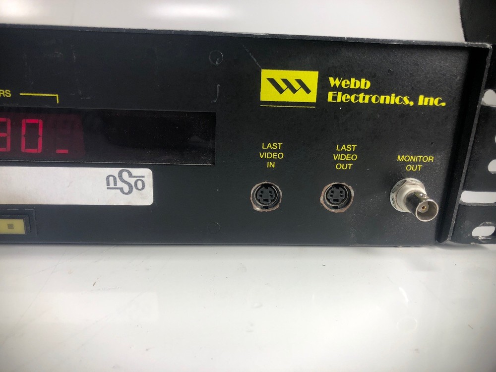 Webb Electronics Video Switcher/Amplifier