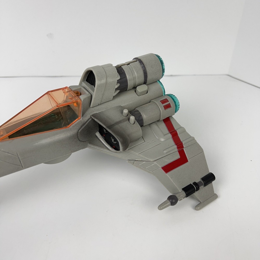 Battlestar Galatica Colonial Viper 1996 Trendmasters Non Working Incomplete