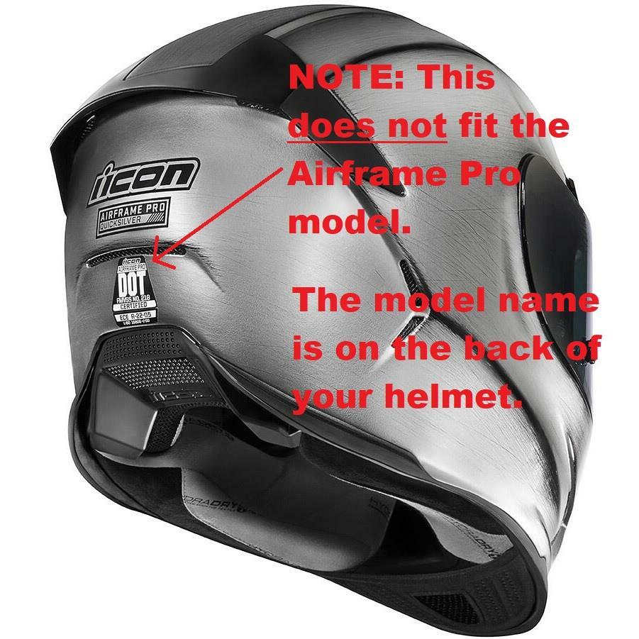 ICON ProShield Face Shield Replacement Visor Airframe Alliance Alliance GT