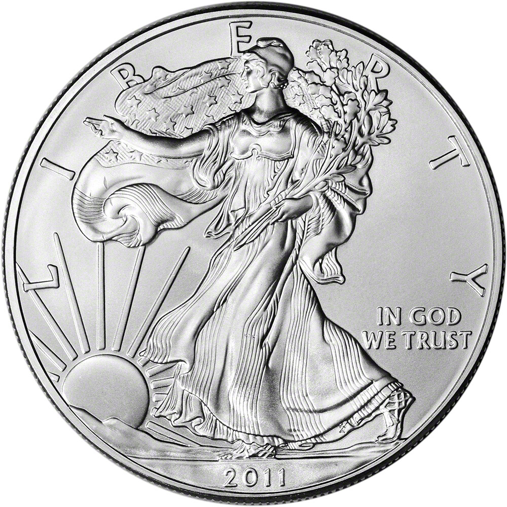 2011 American Silver Eagle Coin - NGC MS69