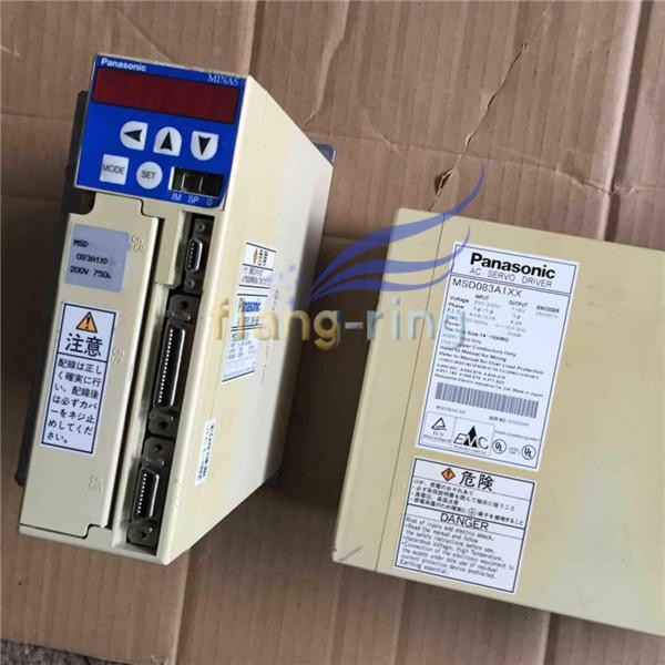 USED Panasonic Servo Driver MSD083A1XX Tested