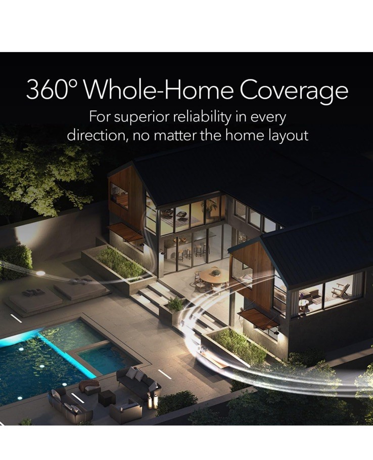 NETGEAR Orbi 970 BE27000 27Gbps Quad-Band Mesh Wi-Fi 7 System - 3 Pack - NEW