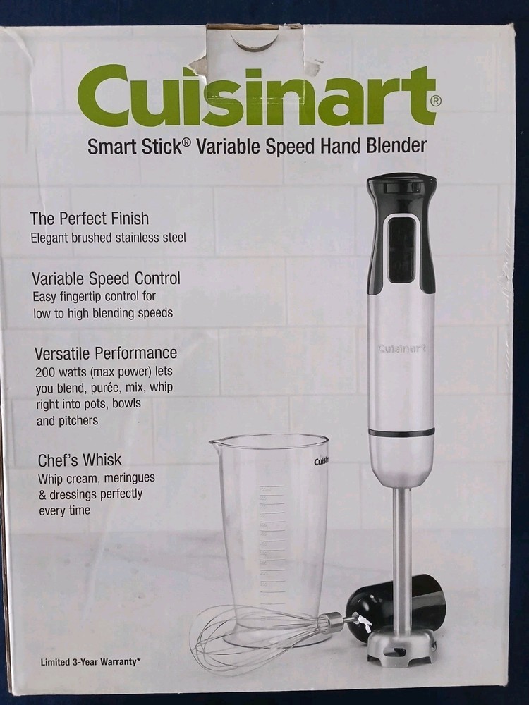 Cuisinart  Variable Speed Hand Blender Nearly New Open Box