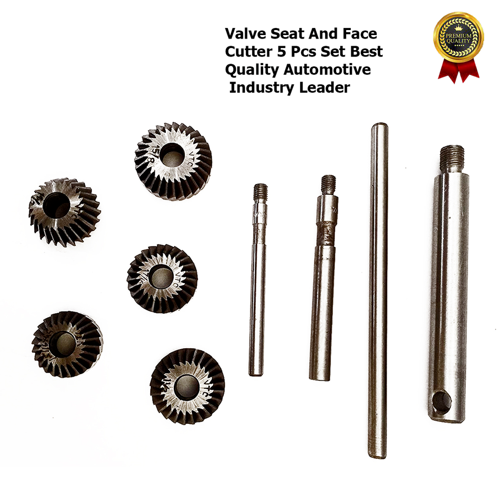 Valve Seat And Face Cutter 5 Pcs Set
