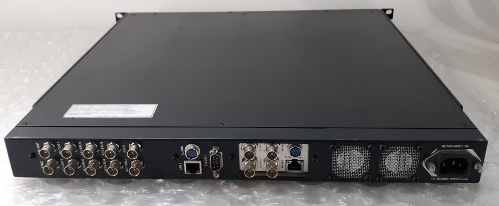 NTT Electronics HVD9100S MPEG-4 AVC/ MPEG-2 HDTV Decoder *FOR PARTS*