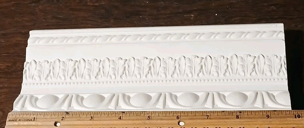 Unique Ornate Vintage Plaster Molding, Architectural Elements - Samples.