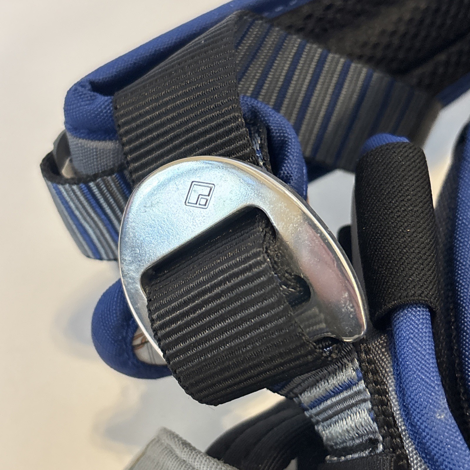 Women's Black Diamond Primrose All Around Climbing Harness Size 12 Blue Gray