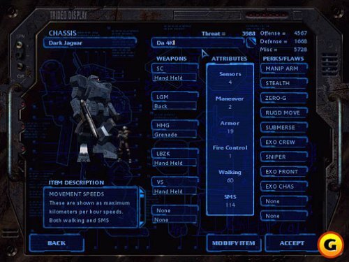 Heavy Gear II 2 - CD & Manual Set - Linux Operating System Game