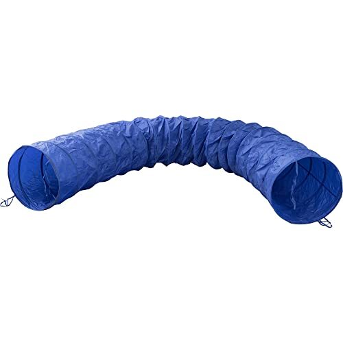Dog Agility Tunnel 16.5' Portable Dog Training Tunnel Obedience Exercise Equi...