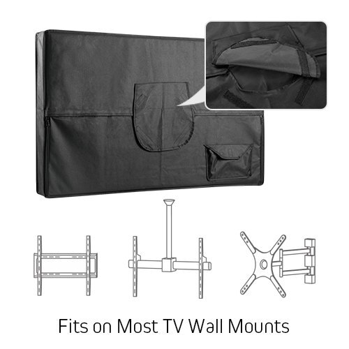 Outdoor Weatherproof Water Resistant TV Cover for 30 32 40 42 46 50 55 58 60 65"