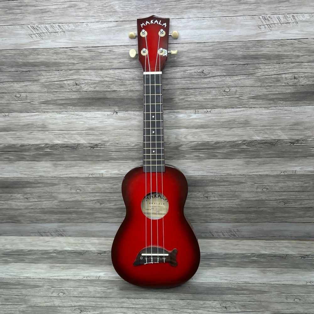 Makala Dolphin Ukulele Red MK-SD