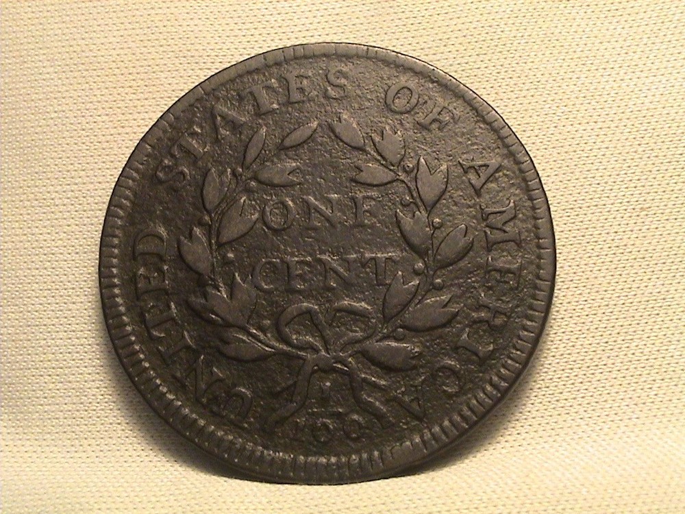 1796 Draped Bust Large Cent. S-119 R3
