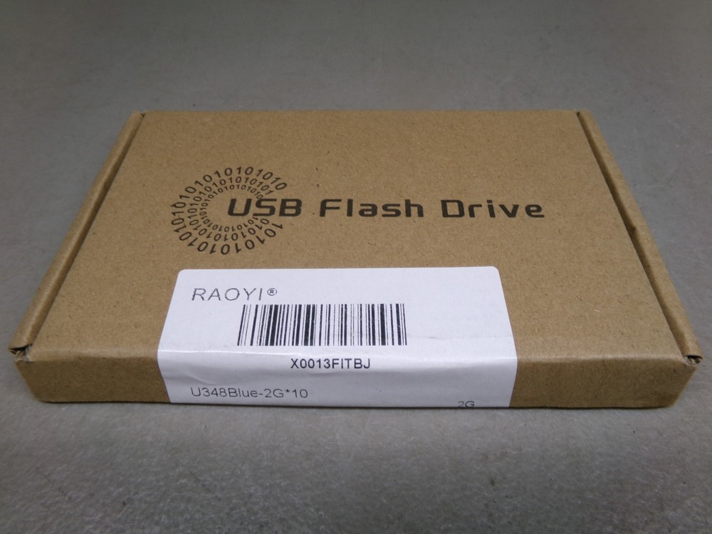 RAOYI FLASH DRIVE U348BLUE-2G*10