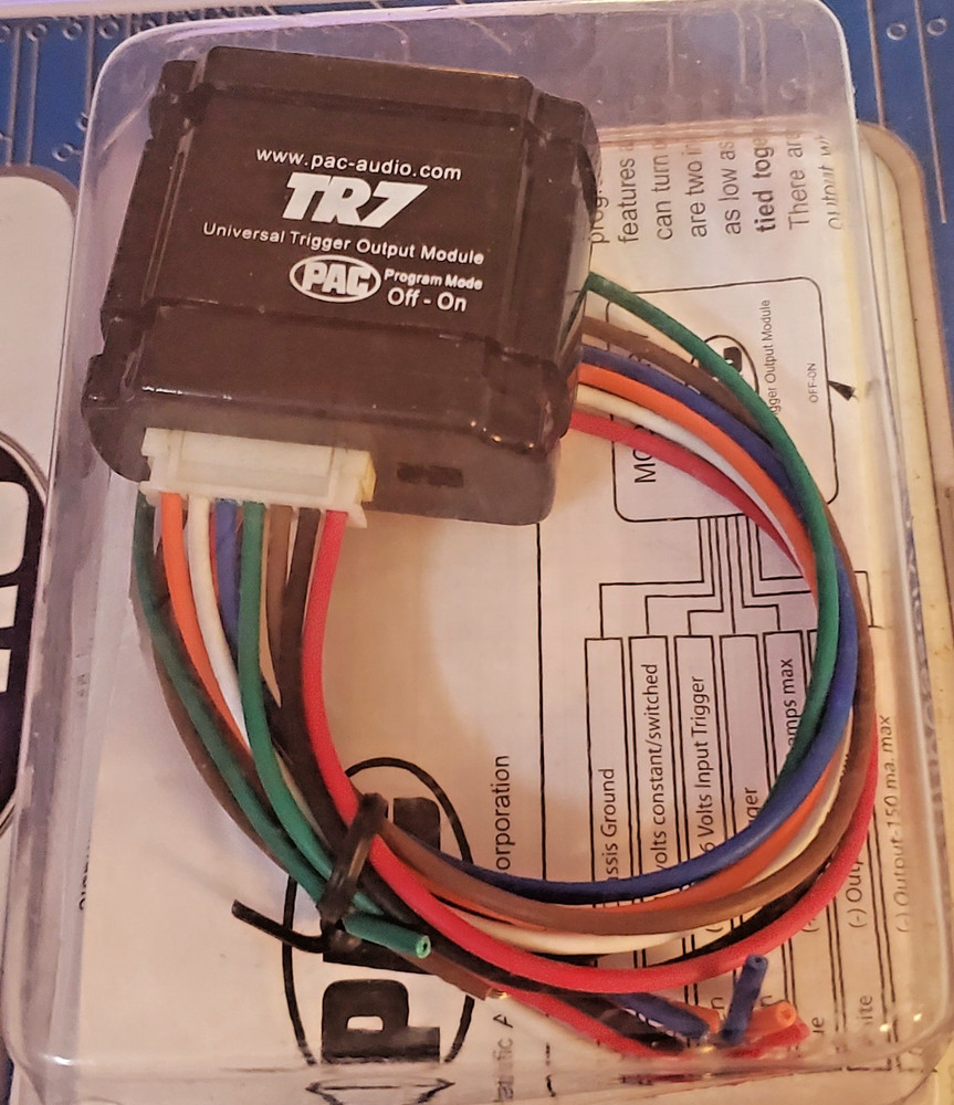 Trigger Output Module TR-7 PAC Universal New In Package Bypass Video TR7