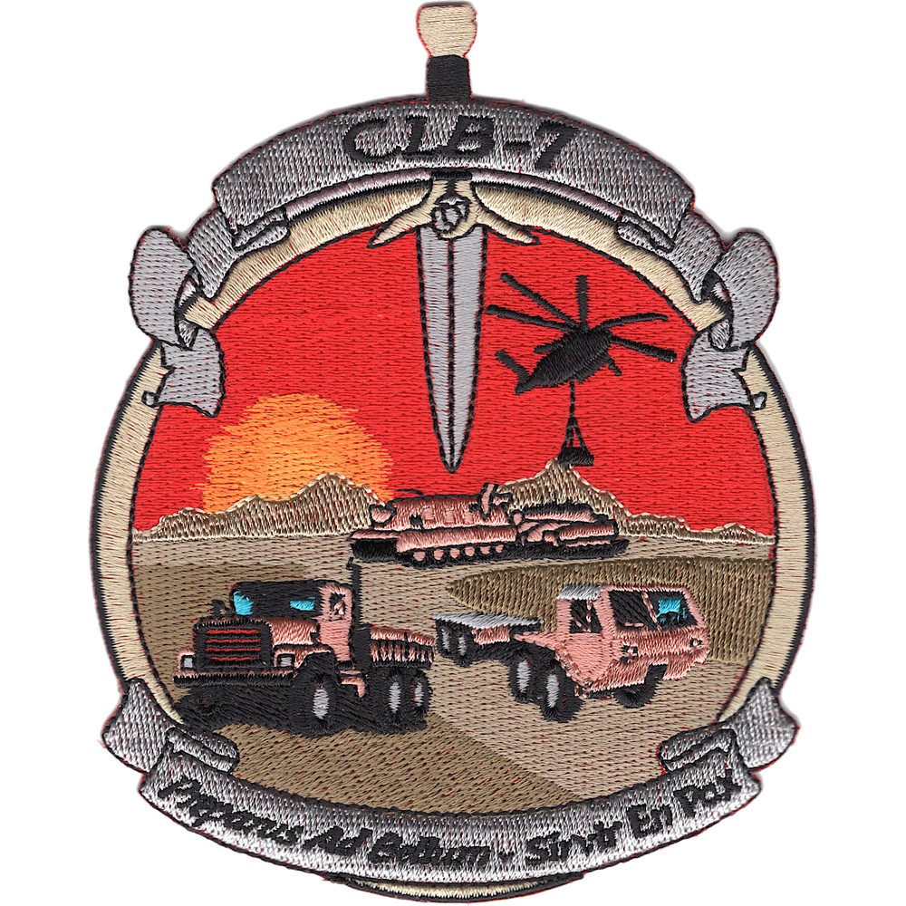 CLB-7 Combat Logistics Battalion Seven Patch