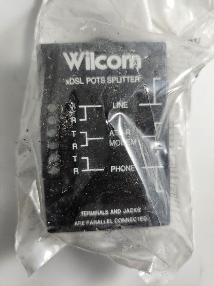 WILCOM DSL POTS SPLITTER JACK