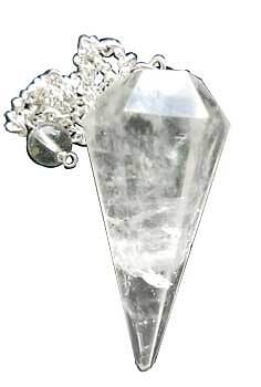 6-sided Quartz pendulum