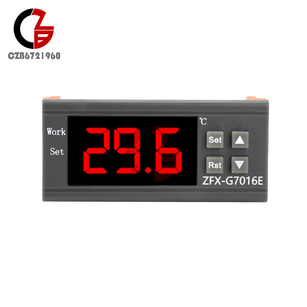 G7016E Digital Intelligent Temperature Controller NTC Waterproof Probe 12V/24V