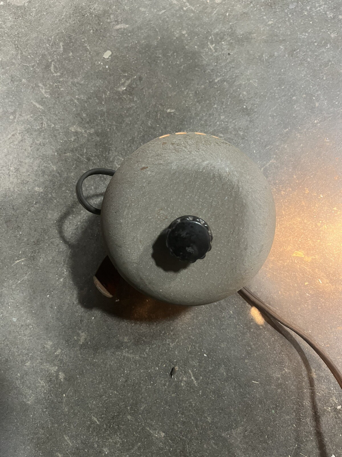 small antique spotlight