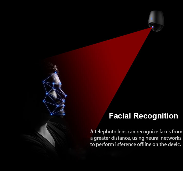 Facial Recognition Wired Sensor for Auto Door Opener,Adjustable Recognition Angl