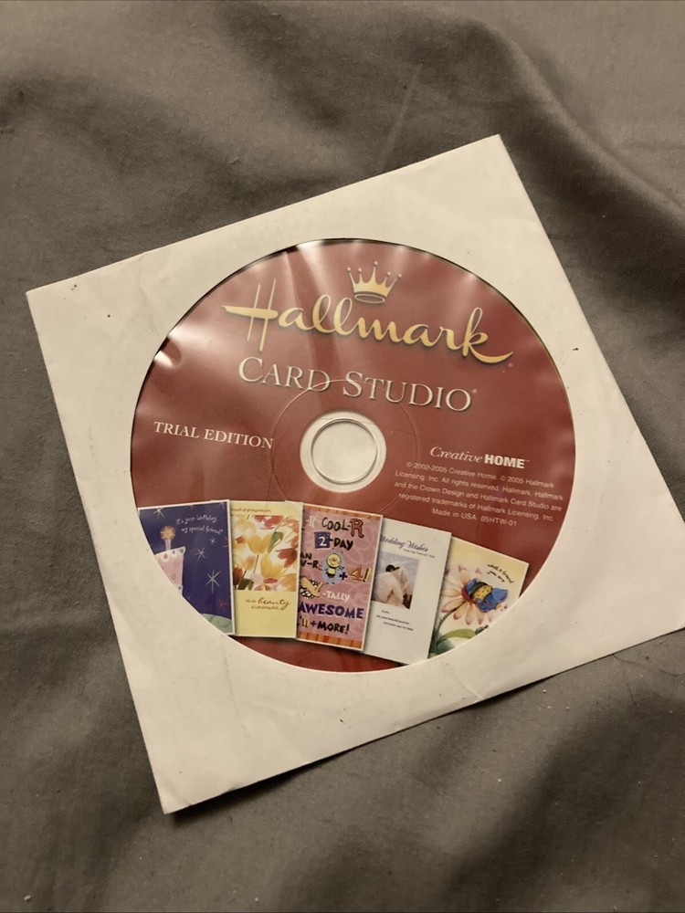 Creative Home Hallmark Card Studio PC-Rom