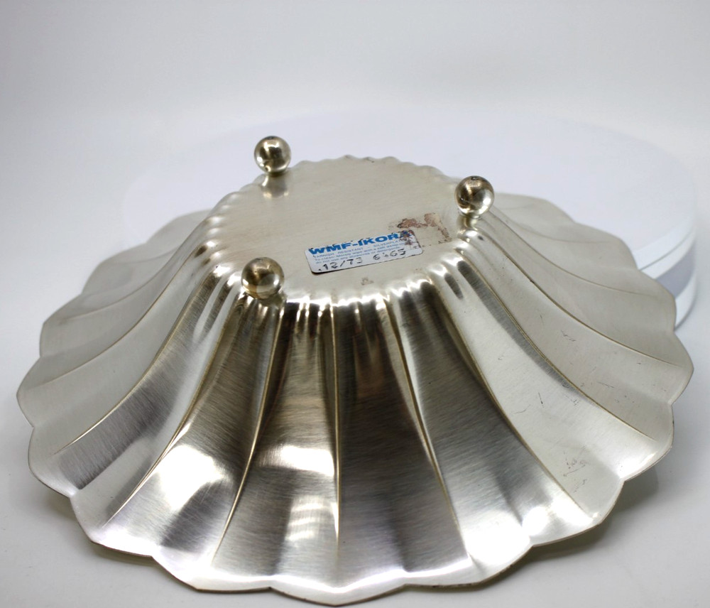 WMF IKORA Silverplate Footed Bowl Germany 9.25"in diameter