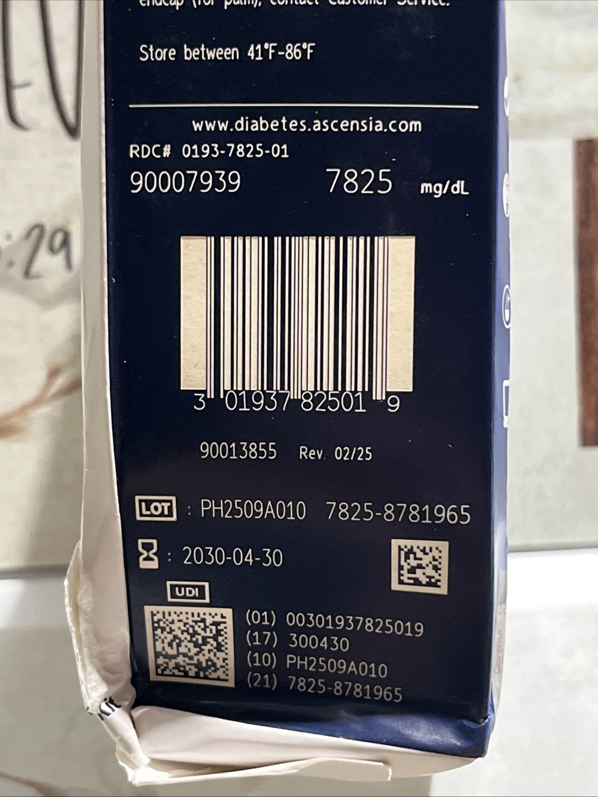 Contour Next One Blood Glucose Monitoring System Exp 04/2030