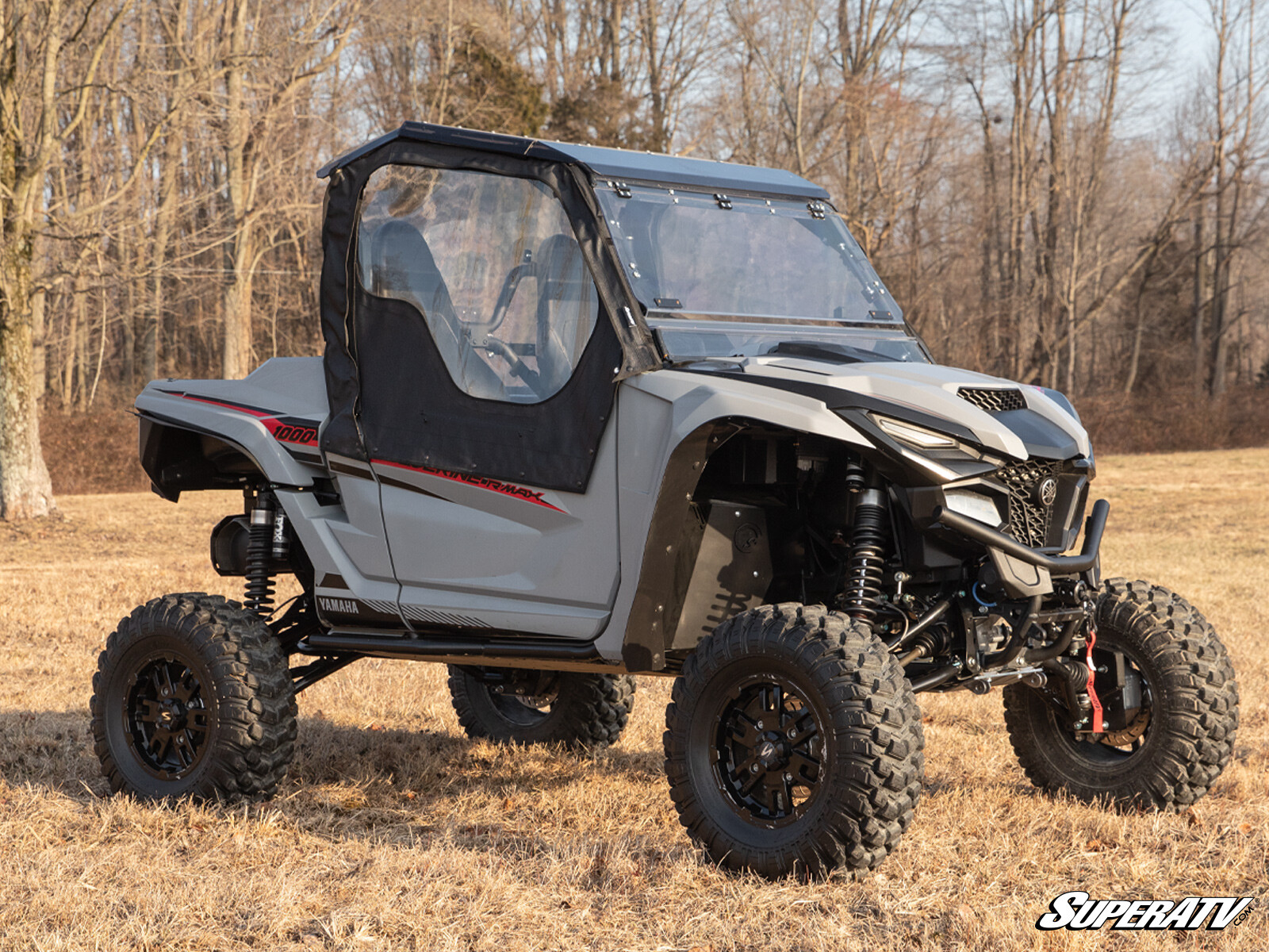 SuperATV Soft Cab Enclosure Doors for Yamaha Wolverine RMAX 2 (2021+)