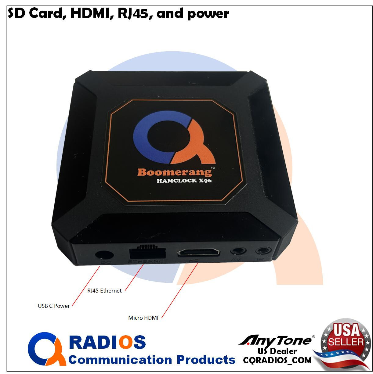Boomerang HamClock HCX96 Amateur Radio Clock