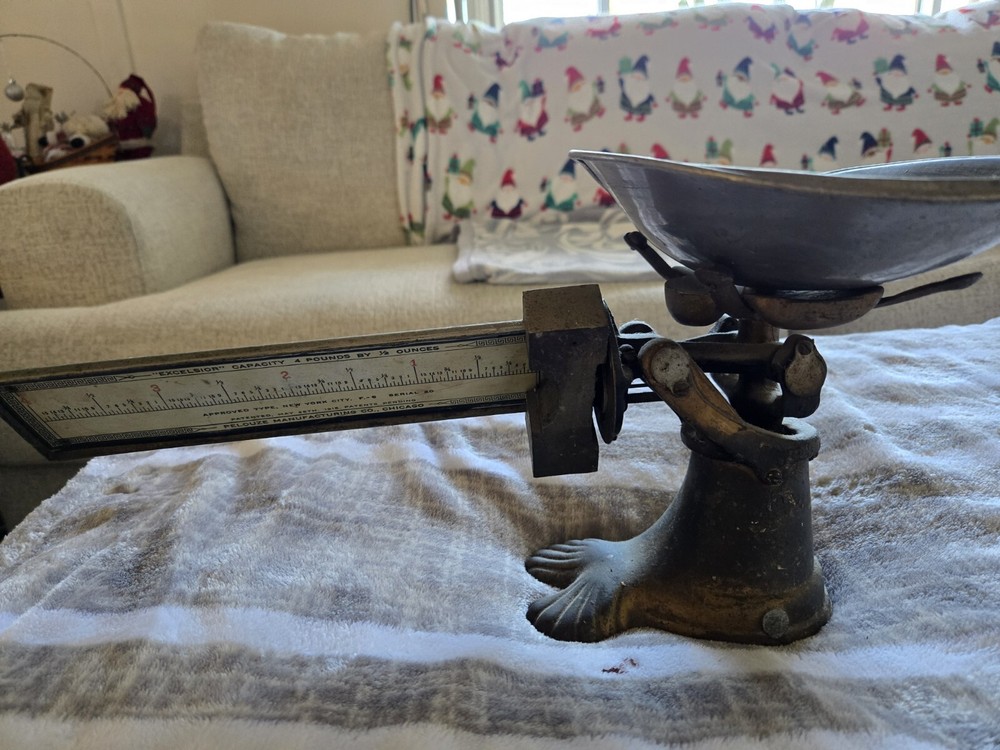 Antique Pelouze Scale