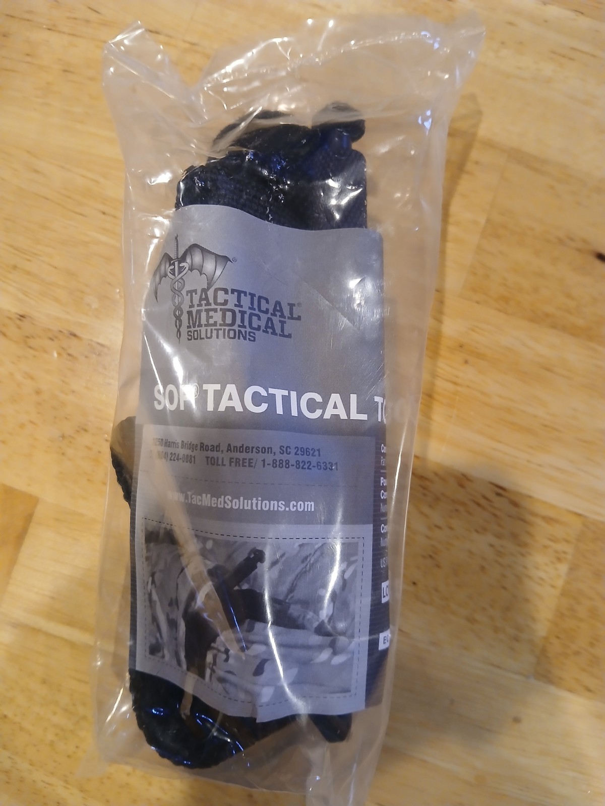 Tactical Medical Solutions SOF Tactical Tourniquet. black color, medical trauma