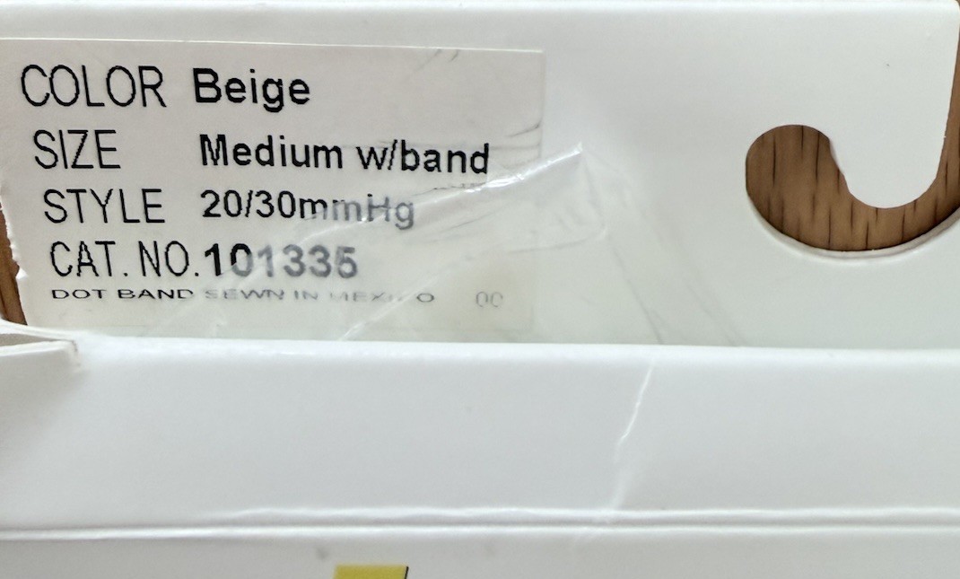 Jobst Lymphedema Arm sleeve Size Medium Compression Arm Sleeve