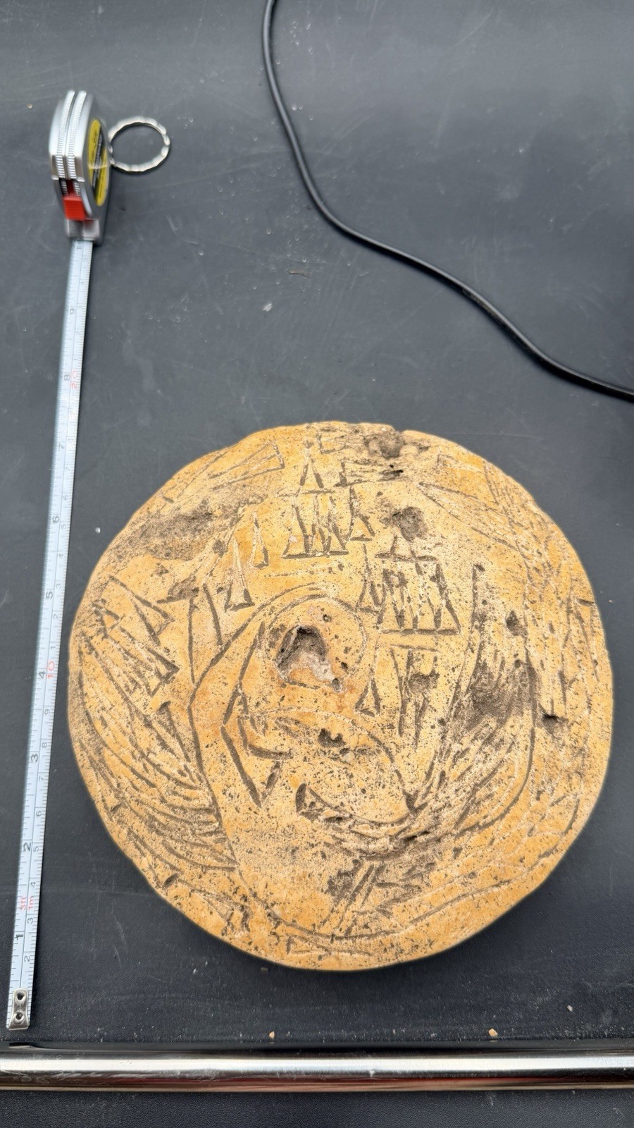 Alien Limestone UFO From Tula Hidalgo Ojuelos