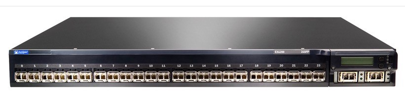NEW Juniper Networks EX4200-24F Ethernet Switch with Virtual Chassis Technology